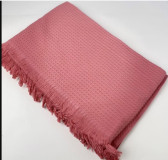 Набор полотенец вафельных (розовый)