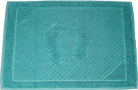 Полотенце-коврик для ванной Dusty turquoise (Пыльная бирюза)