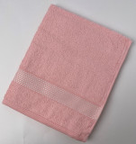 Полотенце махровое Кристаллики розовый